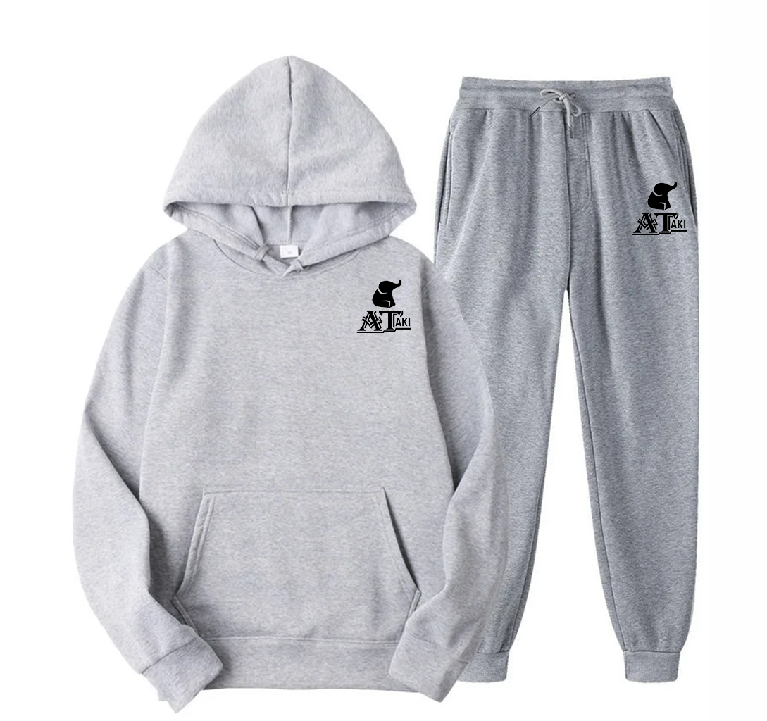 ATaki Sweat à capuche Et Jogging 100% Coton