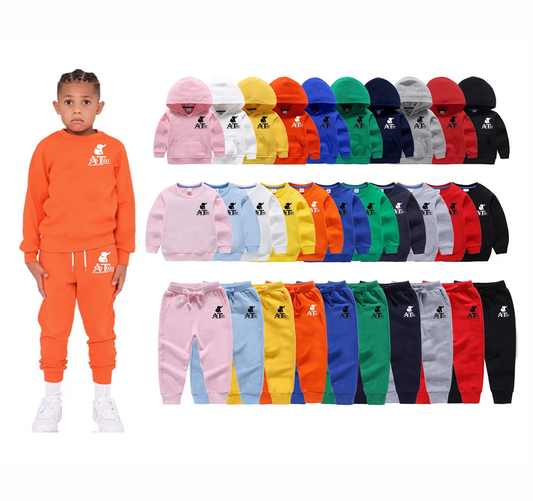 ATaki Sweat à capuche Et Jogging- Enfant- Coton et polyester