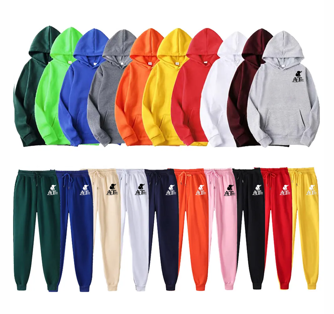 ATaki Sweat à capuche Et Jogging 100% Coton