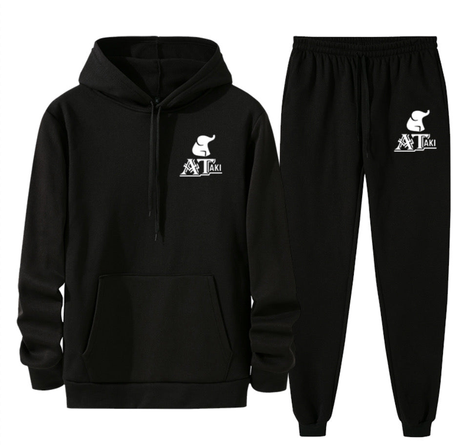ATaki Sweat à capuche Et Jogging 100% Coton